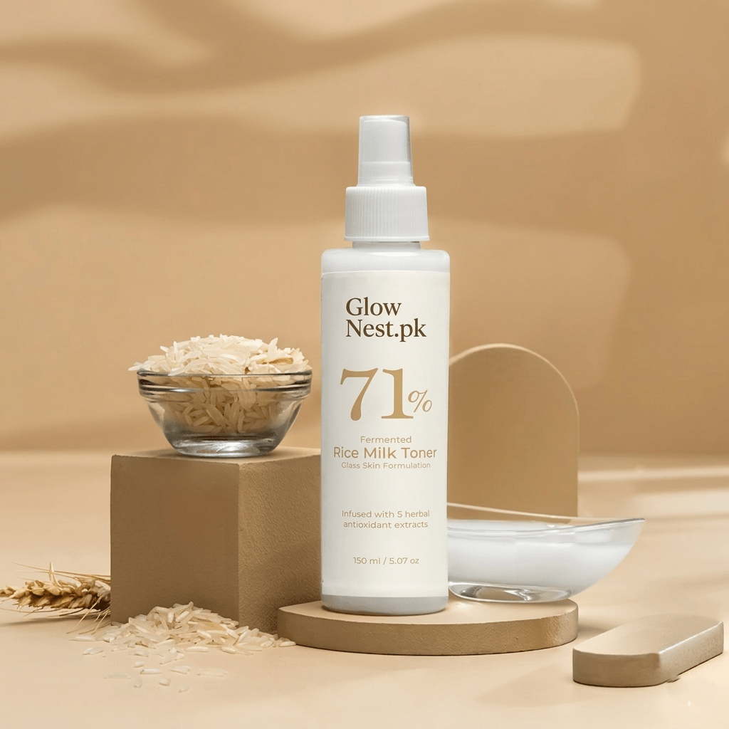 71% Rice Milk Toner - GlowNestpk.com