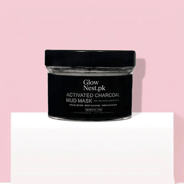 Activated Charcoal Mud Mask - GlowNestpk.com