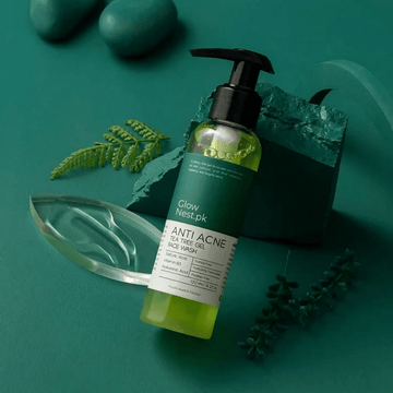 Tea Tree Anti Acne Gel Face wash - GlowNestpk.com